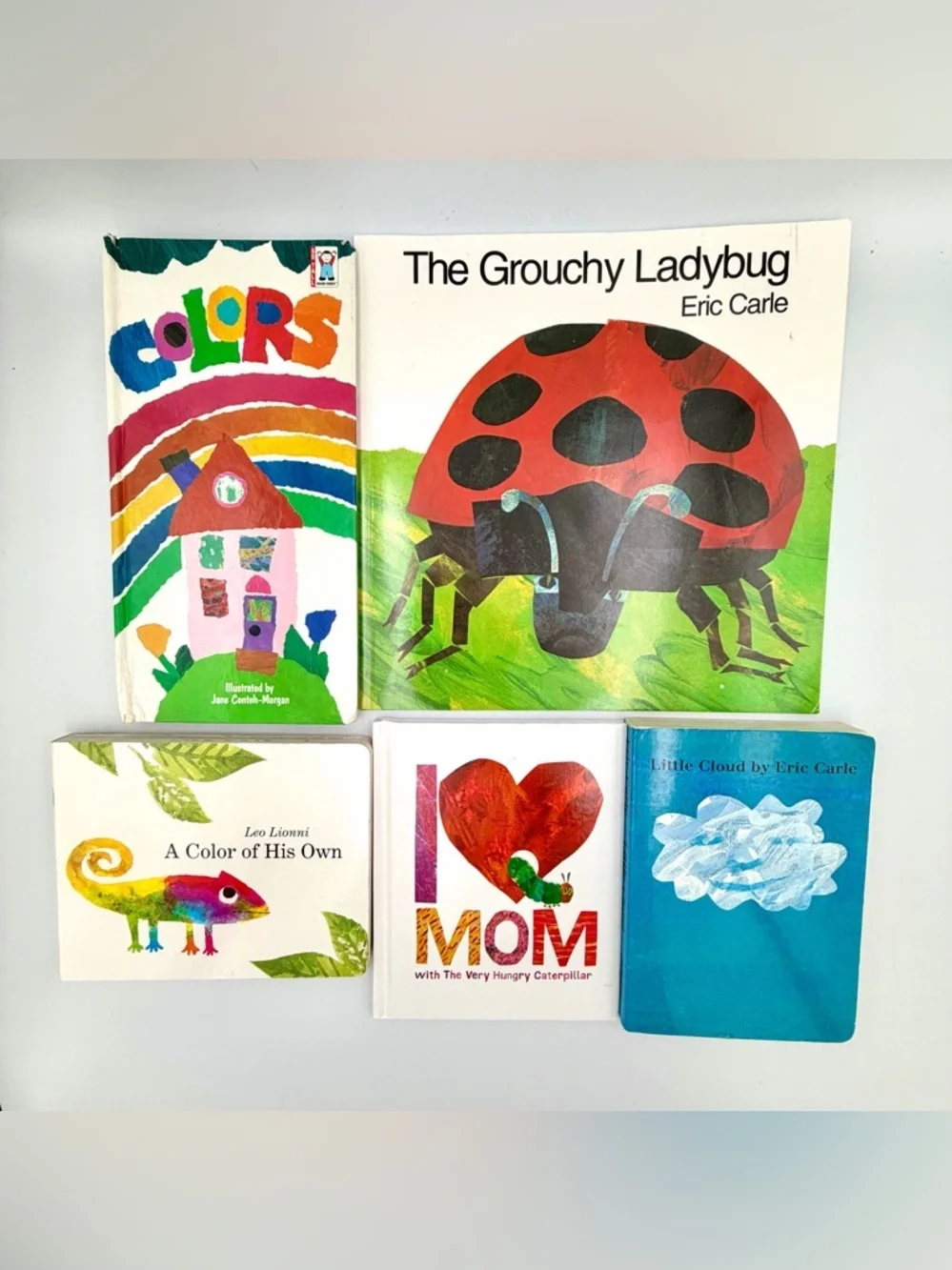 Colorful early reading book set